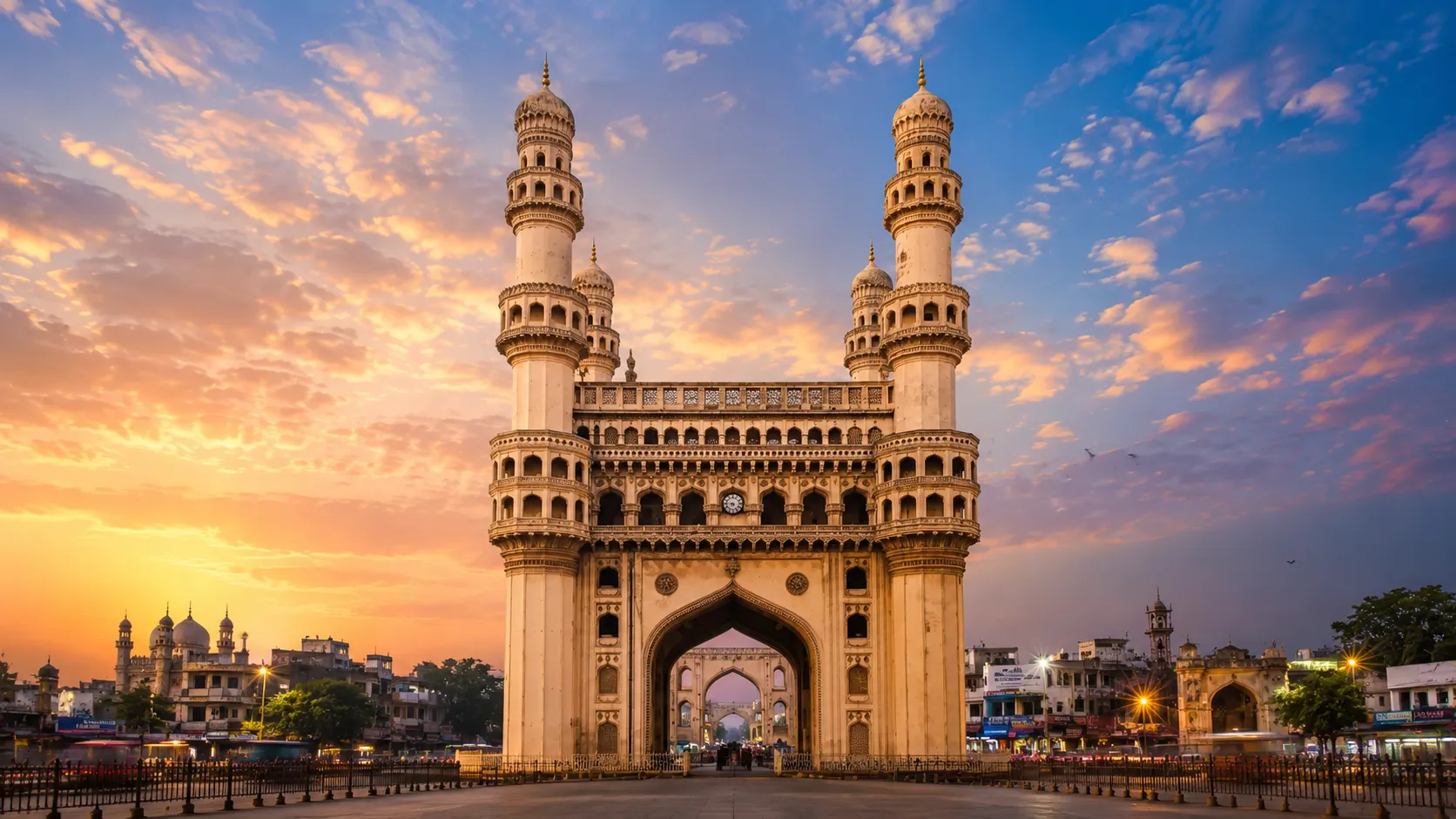 Hyderabad skyline